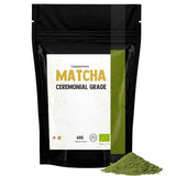 Cupplement Matcha 90 grammi biologico - Tè verde in polvere di altissima qualità - Senza frusta e filo di bambù - Culunary - Set per principianti - Latte - Frusta - Giappone - Polvere - Tè - Filo - Borsa - Frullato