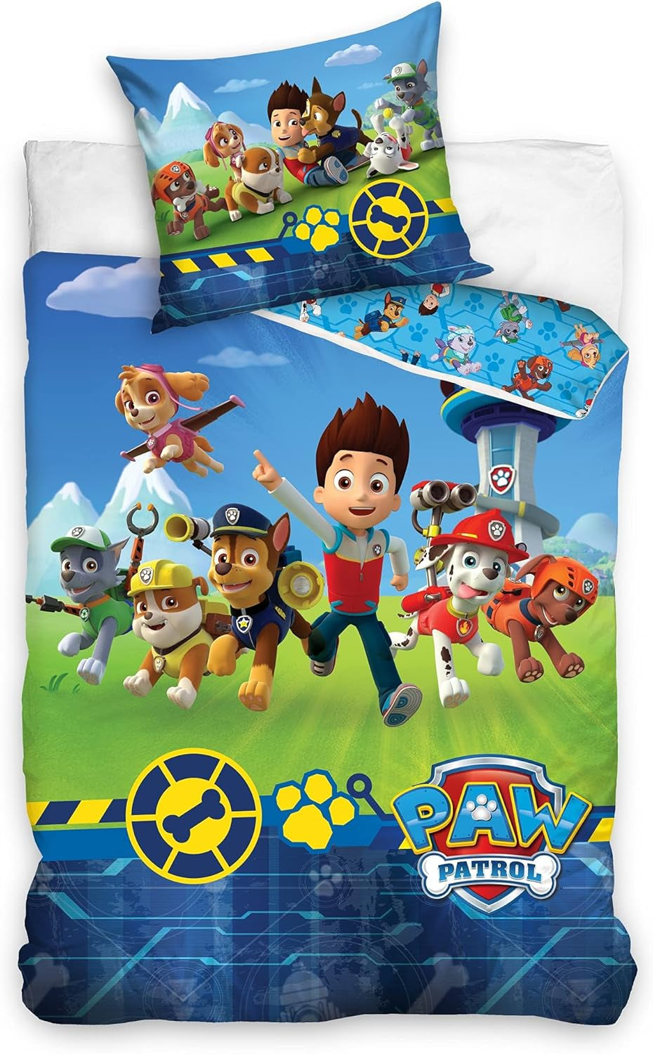 Biancheria da letto, Paw Patrol, titolo predefinito di Cotton Naty Shop