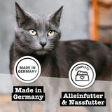 Catz Finefood Purrrr Collection I - Cibo umido per gatti monoproteico - Senza cereali, senza zucchero, ipoallergenico - Alto contenuto di carne - Confezione multipla di cibo umido per gatti - In bustine, 85 g (12 confezioni)