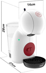 Macchina per caffè espresso manuale con capsule NESCAFÉ DOLCE GUSTO PICCOLO XS di KRUPS, bianca
