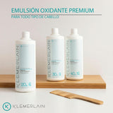 Crema per capelli con ossigeno. Ultra-crema ossidante per capelli. Tintura permanente per capelli. vegano. Tintura per capelli - 1000 ml (20 vol., 6%) Tintura per capelli Naty Shop