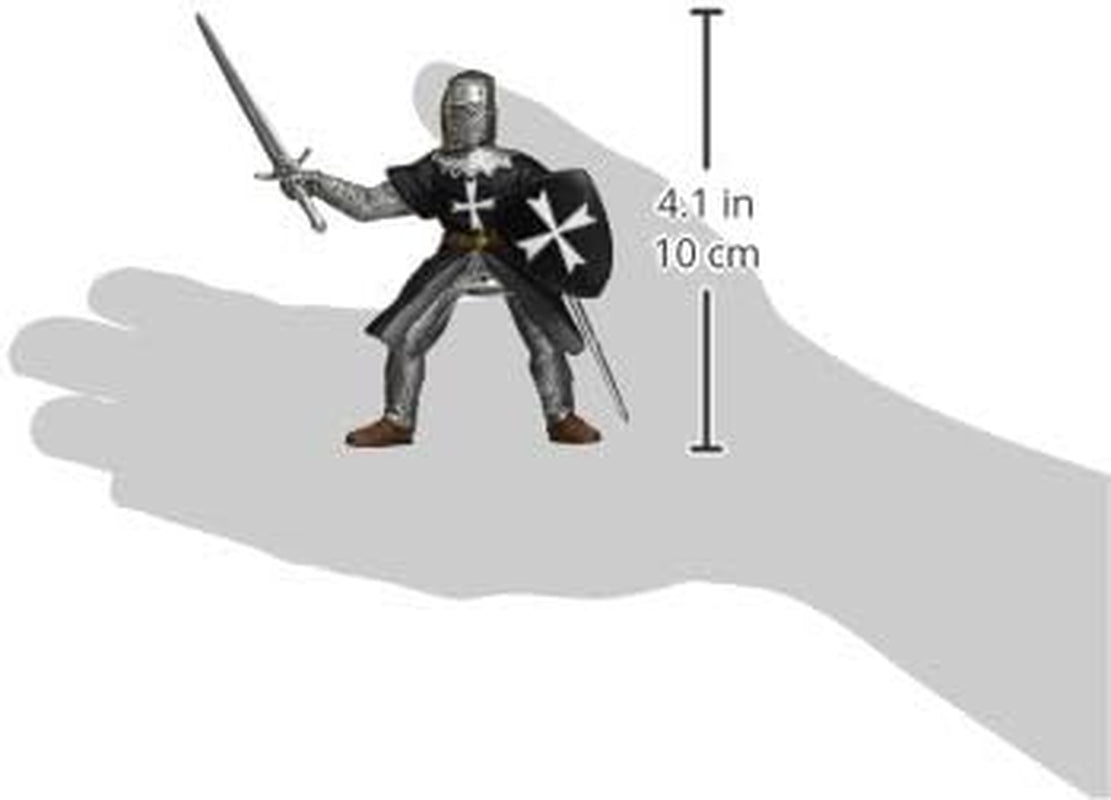 Papo -Dipinto a mano - Figure -Fantasy-Medievale - Cavalieri di San Giovanni con spada-39938-Da collezione-Per bambini - Adatto a ragazzi e ragazze - Dai 3 anni Action figures Naty Shop