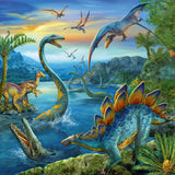 Ravensburger Puzzle per Bambini - 09317 Il Fascino dei Dinosauri - Puzzle 3X49 Pezzi per Bambini dai 5 Anni in su Puzzle Naty Shop