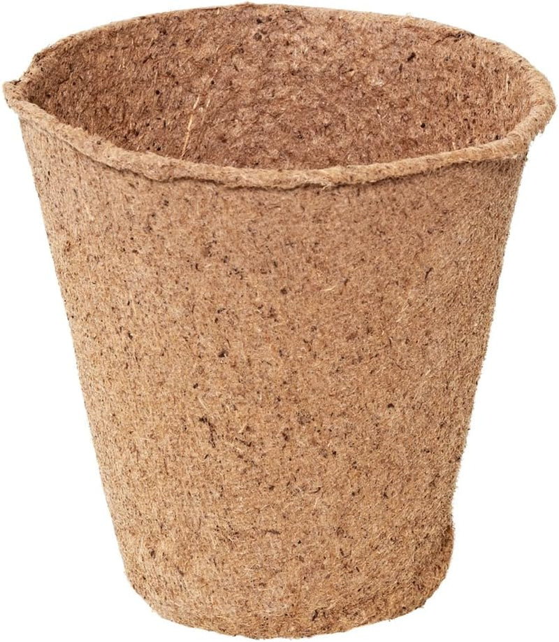 Vasi Dehner per piantine, rotondi, Ø 6 cm, 96 pezzi, marroni