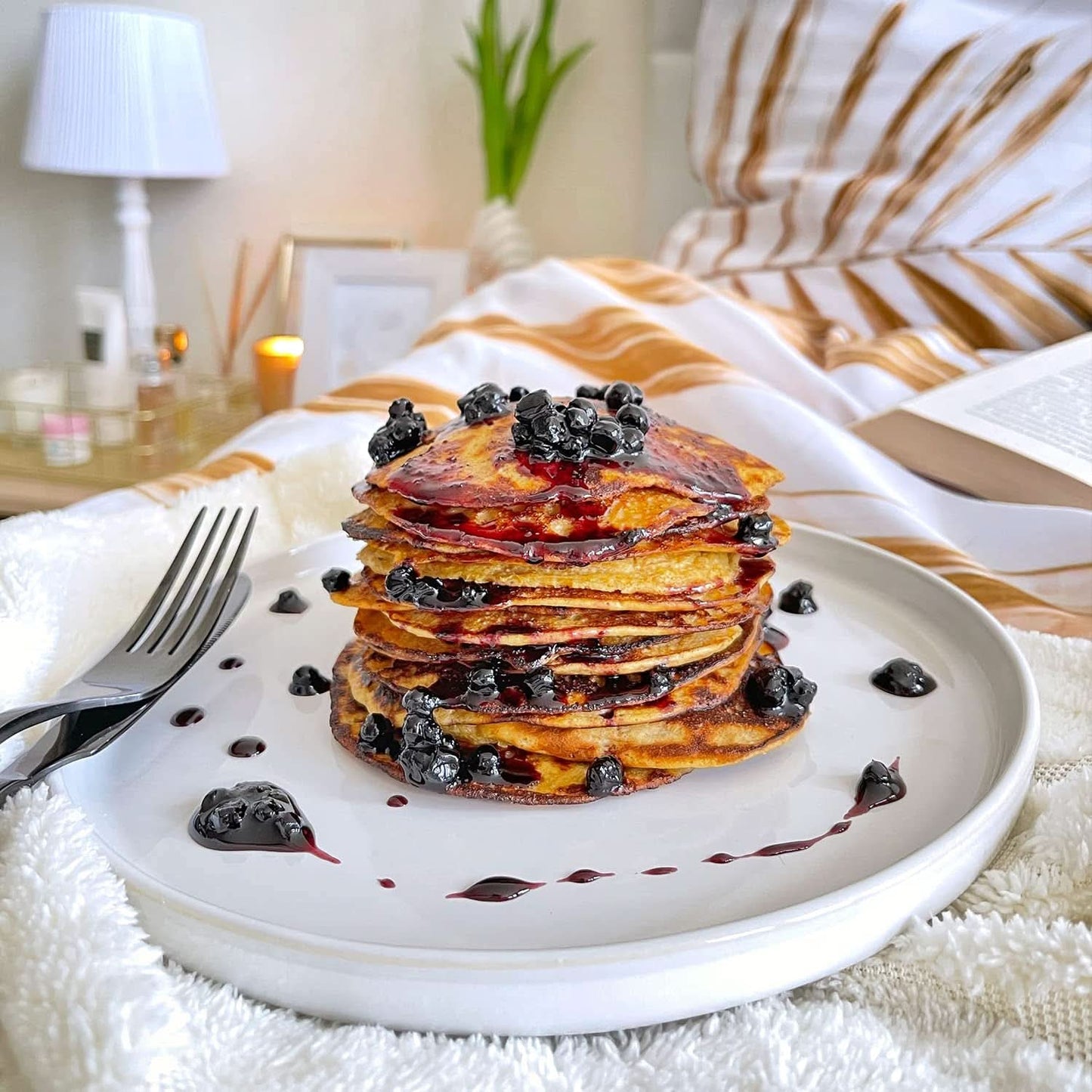 Bett'R Pancake Mix, preparato per dolci biologico, vegano e senza glutine, 6 x 400 grammi Kitchen Naty Shop
