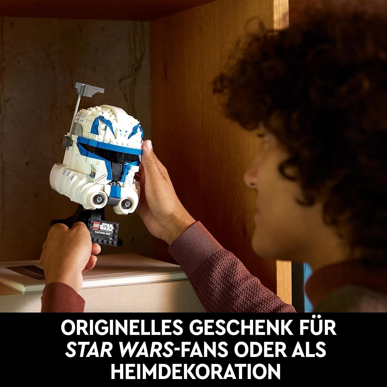 LEGO 75349 Star Wars Set casco Capitano Rex Clone Wars Modello da collezione Serie 2023 Pezzo souvenir e set di costruzioni idea regalo Acquista dal negozio LEGO