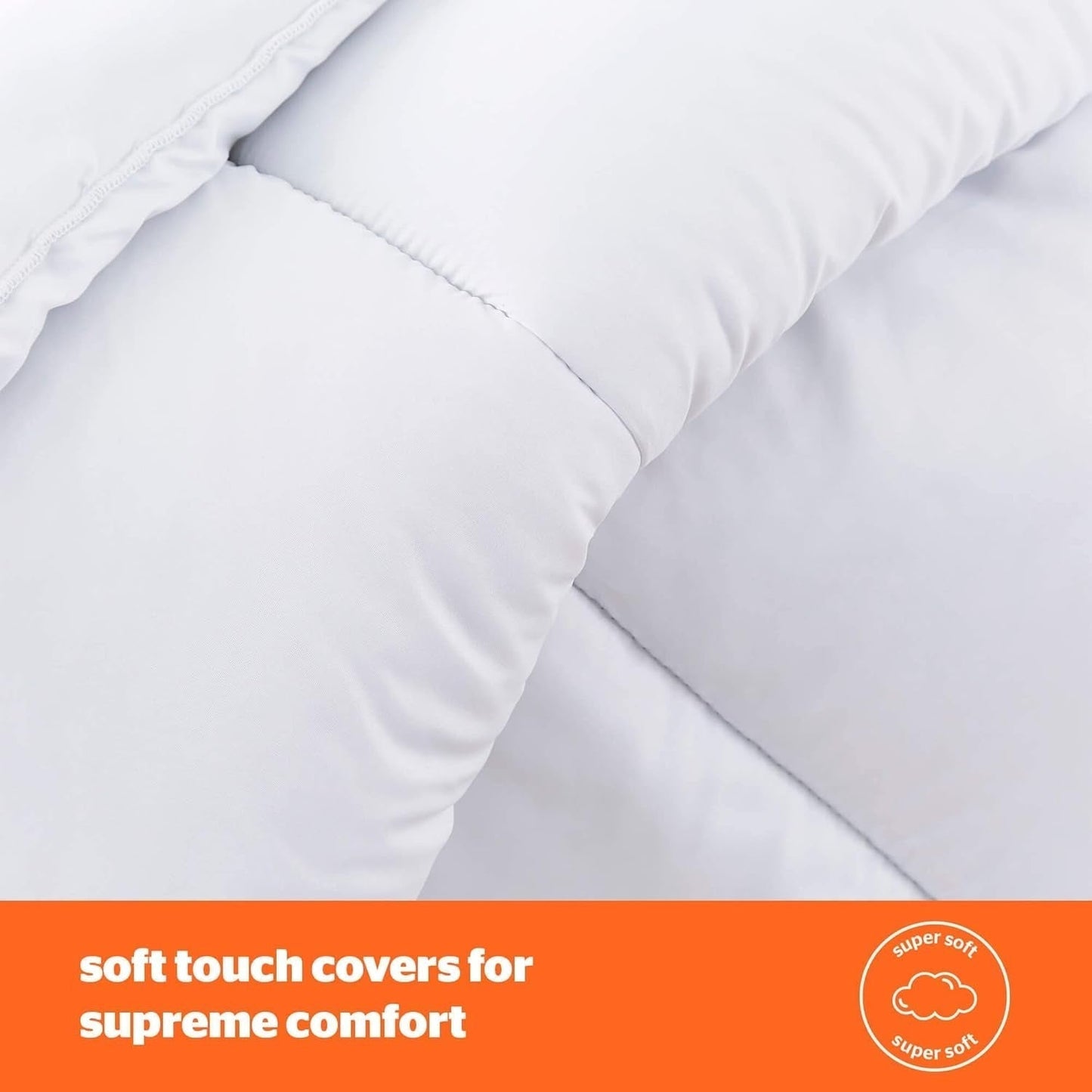 Silentnight so Snug 534222GE Piumino per Letto King Size, 15 Tog, Caldo, Accogliente, Spesso, Ipoallergenico e Lavabile in Lavatrice, Bianco, Trapunte e Trapunte per Letto King Size Naty Shop