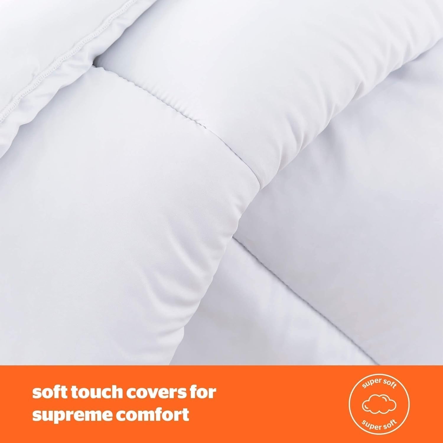 Silentnight so Snug 534222GE Piumino per Letto King Size, 15 Tog, Caldo, Accogliente, Spesso, Ipoallergenico e Lavabile in Lavatrice, Bianco, Trapunte e Trapunte per Letto King Size Naty Shop