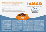 IAMS Delights Sea Collection Katzenfutter Nass - Confezione multipla con varietà di pesce (Lachs, Thunfisch, Mackerel, Seefisch) in salsa, Nassfutter für Katzen da 1 anno, 12 x 85g