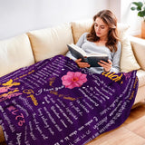 Regali per la mamma, regalo di anniversario per coppie, donne importanti, mariti, sorelle e madri, sicurezza ideale per la festa della mamma, San Valentino e Natale 50"X60" Letti e coperte Yasrlvun