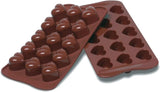 Silikomart 194690, Praline Di Cioccolato, Cuore, 15 modelli Cucina Naty Shop Cuori