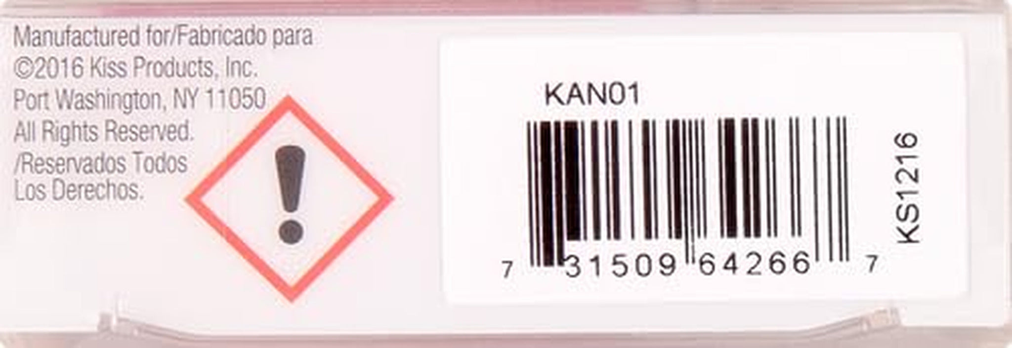Kiss Nude Nails Unghie stupefacenti (confezione da 2)