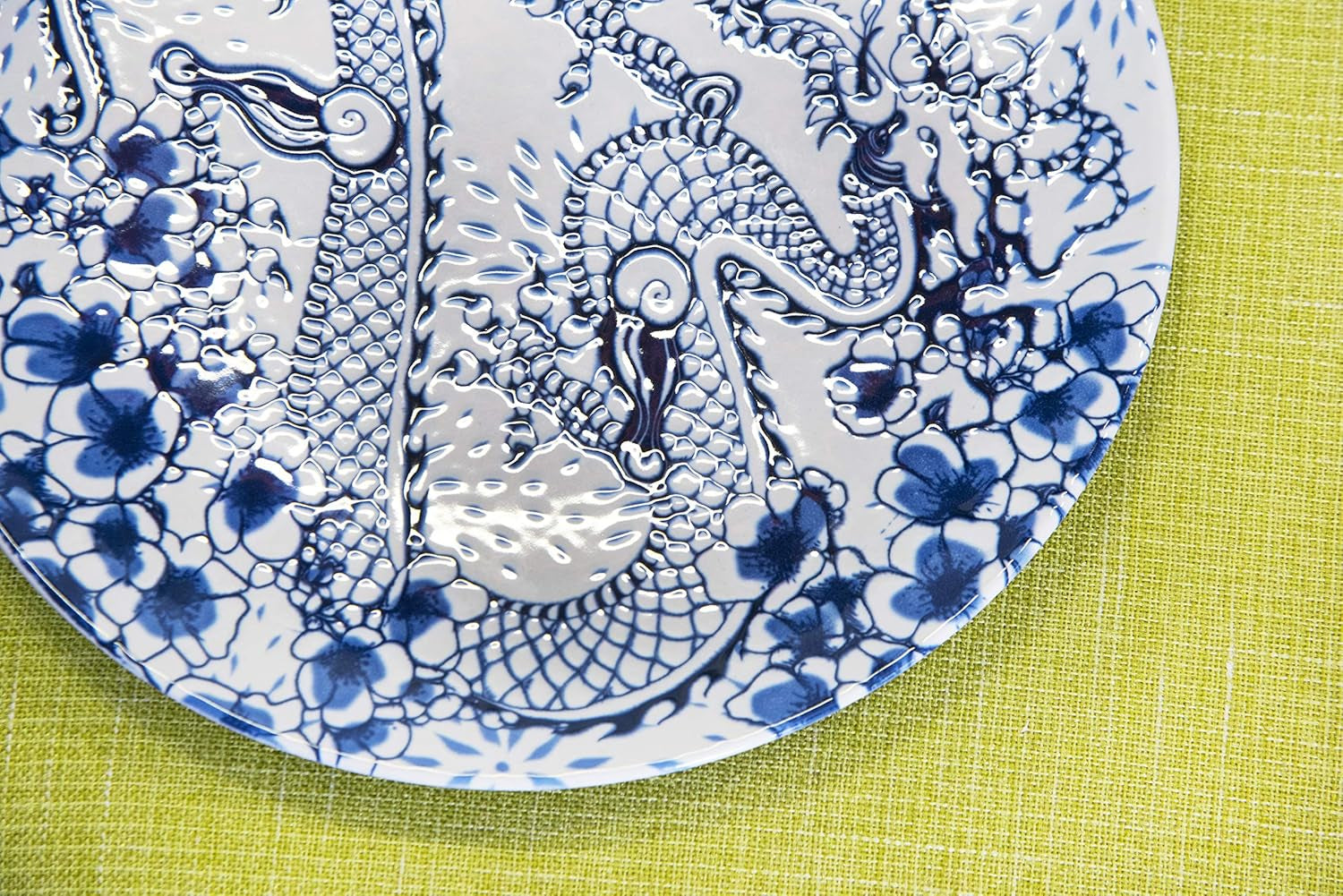 Servizio tavola Excelsa Zen, 18 pezzi, ceramica, bianco e blu