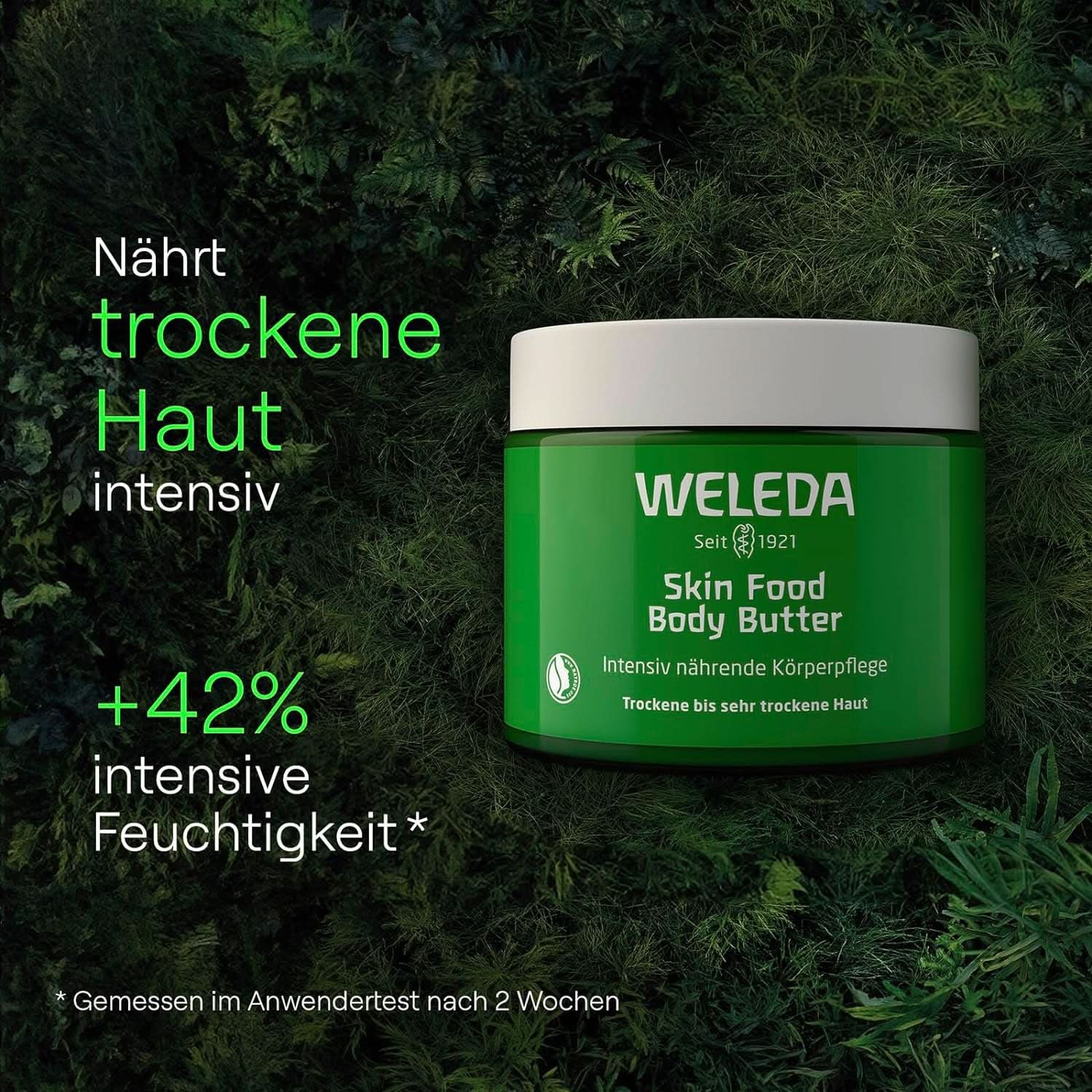 WELEDA Organic Skin Food Body Butter, Crema corpo unisex per la cura della pelle secca e ruvida, 150 ml Doccia e bagno Naty Shop