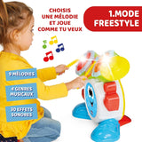 Chicco 00009820100000 Mi First Batteria con Luci e Suoni, 3 Modalità di Gioco Strumento Musicale con Batteria per Bambini, Multicolor, Grande Jucarii Bebe Naty Shop