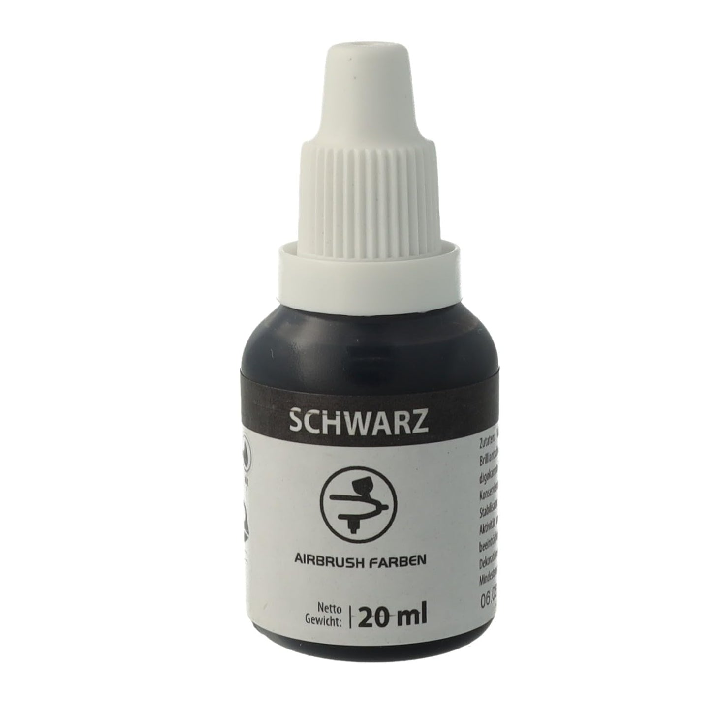 Colorante alimentare Bakeryteam Airbrush Nero 20ml