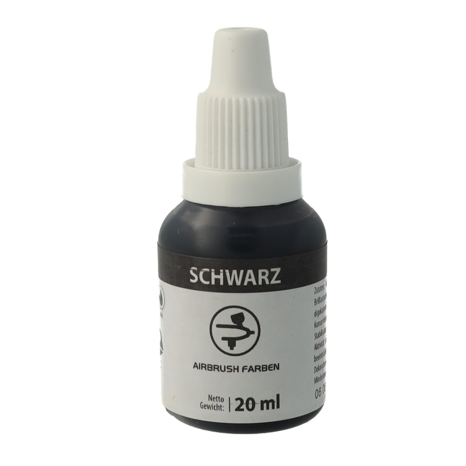 Colorante alimentare Bakeryteam Airbrush Nero 20ml