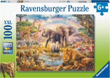 Ravensburger Puzzle per Bambini - Savana Africana - Puzzle da 100 pezzi per bambini dai 6 anni in su Puzzle Naty Shop Titolo predefinito