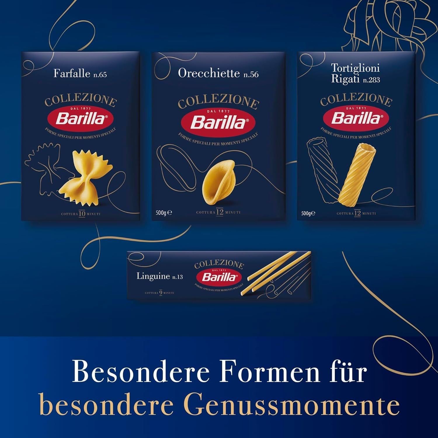 Barilla Collezione Lasagne Pasta di semola di grano duro, sempre al dente, 500g
