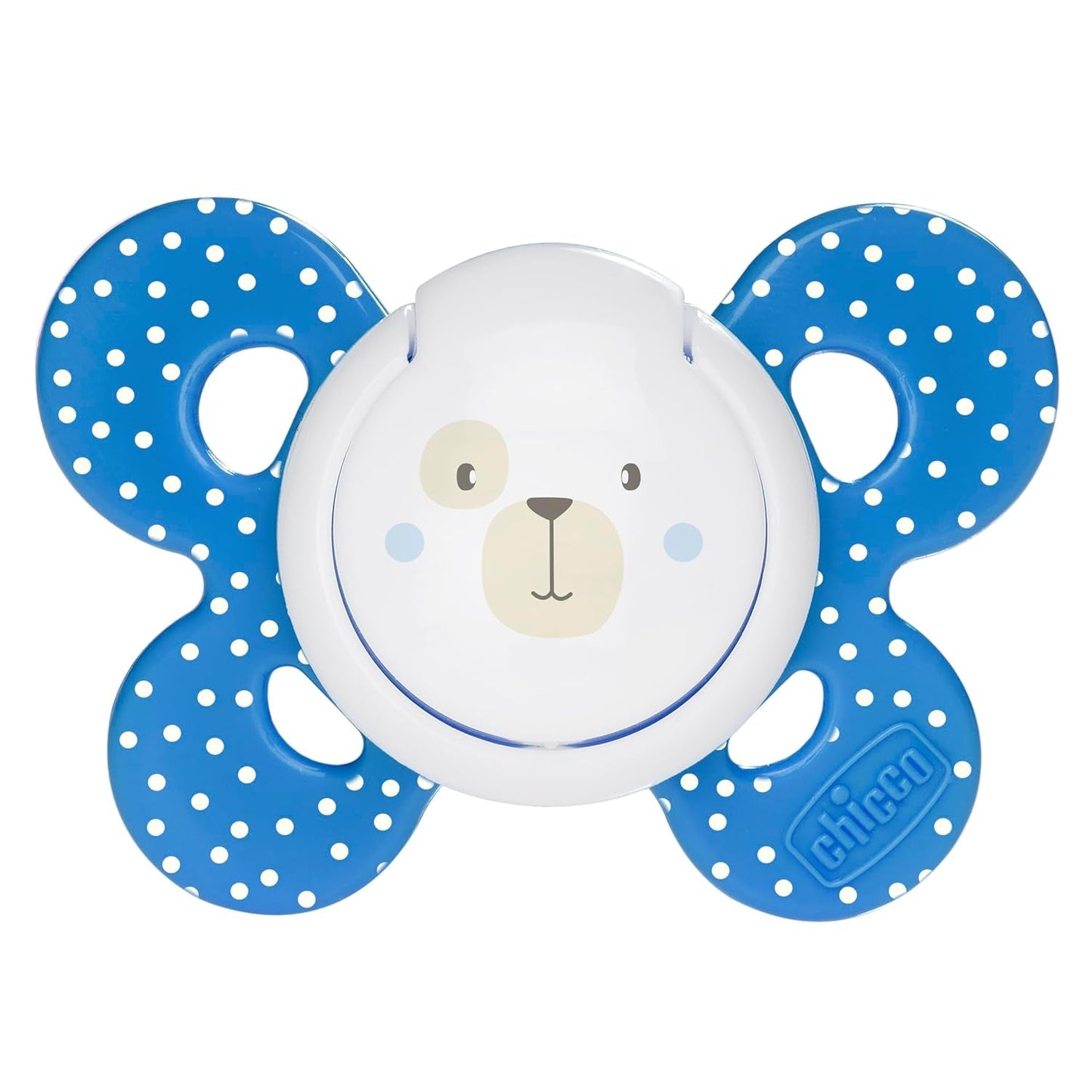 Ciuccio Chicco PhysioForma Comfort 6-16 Mesi, 1 Pezzo, Ciuccio con Tettarella in Silicone, Supporta la Respirazione Fisiologica e Favorisce il Corretto Sviluppo Orale, Blu