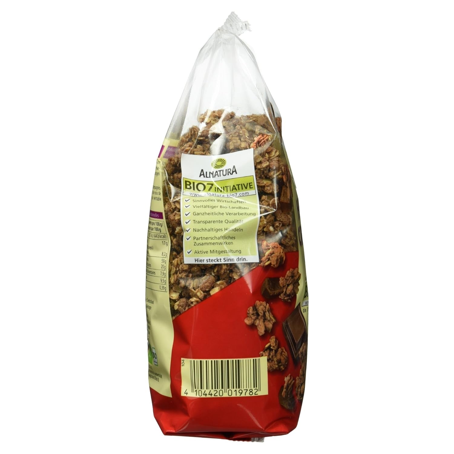 Gallette croccanti d'avena con cioccolato biologico, 375g