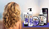 Cameleo - Maschera Colorante Argento - No Effetto Giallo - Trattamento Viola e Protezione Colore per Capelli Biondi, Grigi, Bianchi - Tonalità Platino - Protezione UV - Senza Parabeni - 200ml Naty Shop Maschera Capelli