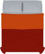 Trapunta Estiva in Microfibra Arancione/Ruggine per Letto Matrimoniale 250 X 250 Cm Trapunte e Trapunte Naty Shop