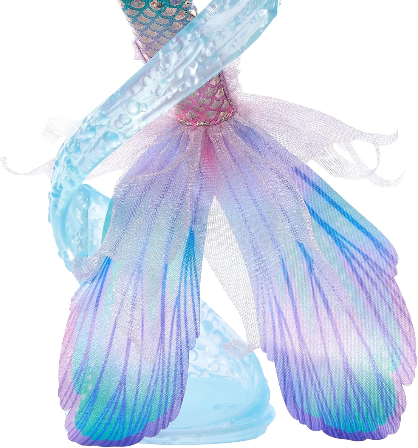 Mattel Disney Ariel La Sirenetta - Bambola Sirena Deluxe con perline per capelli e supporto per bambola per giochi fantasiosi ed esposizione, per bambini dai 3 anni in su, HNF42