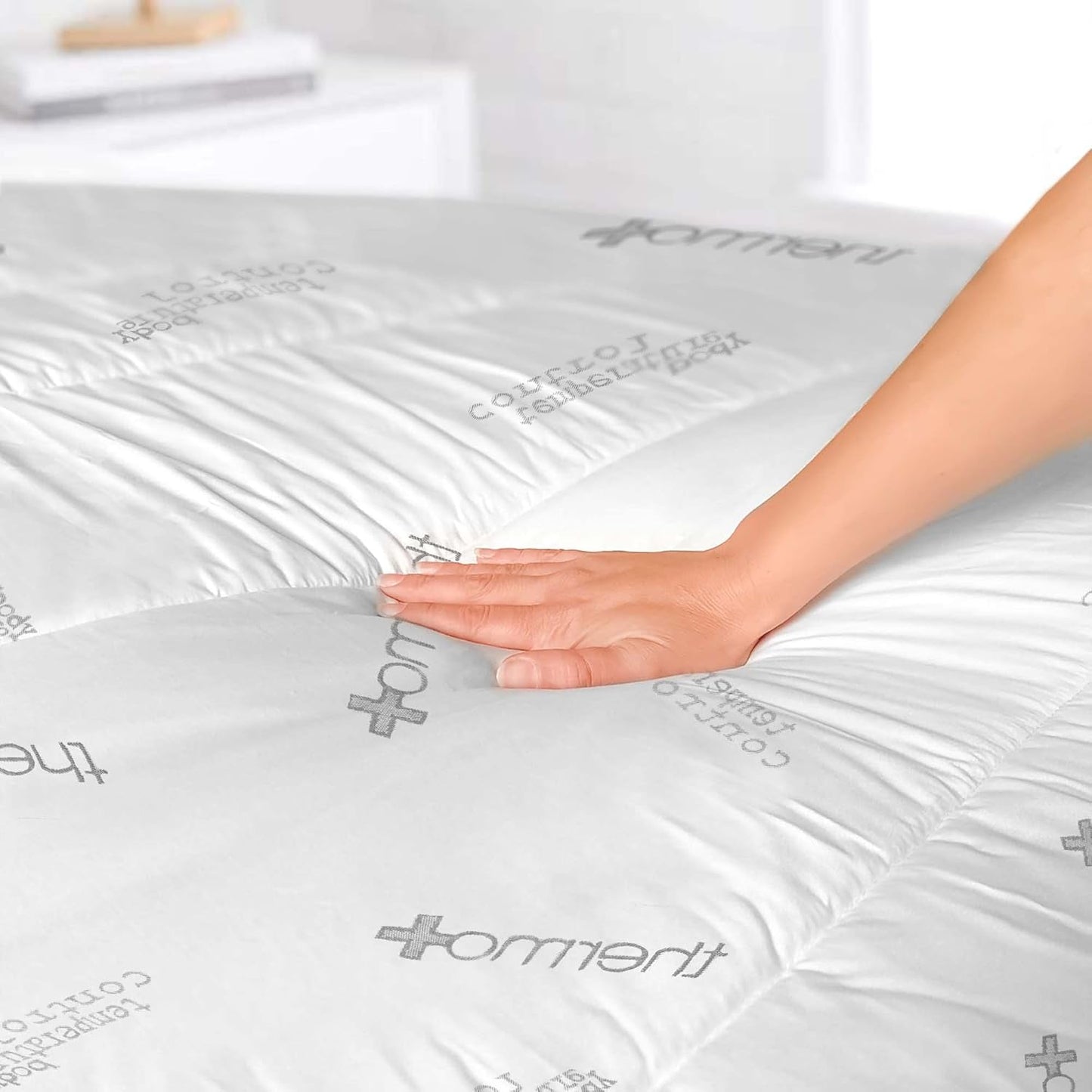 MB Home Italia, Topper, Termocontrollo, Piumini e Trapunte Matrimoniali 160X195 Cm Naty Shop