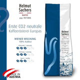 Helmut Sachers Kaffee - Miscela Viennese, Forza 3/5, 100% Arabica, Caffè in grani interi, 6 X 500G Naty Shop