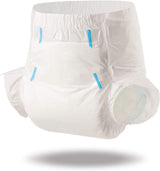 CutiePlusU Pannolini per adulti, Superficie asciutta, Massima assorbenza durante la notte, Pannolini usa e getta per incontinenza - Blu, Rosa, Bianco, Confezione da 3 (Medio 71-96 cm)