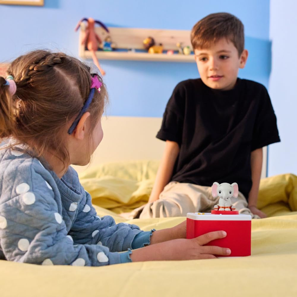- Storie per ragazze e ragazzi, oratore con il personaggio dell'elefante, gioco educativo, contenuti in spagnolo, adatto a partire da 0 anni Bebe Toys Naty Shop