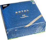 Papstar, 50 tovaglioli "ROYAL Collection" 1/4 pieghe 40 Cm X 40 Cm champagne "Casali", #84877