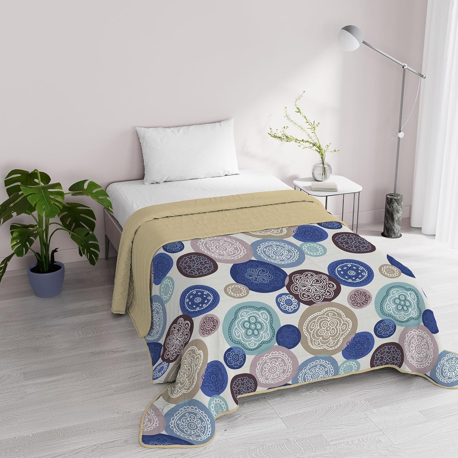 Fantasy Italian Bedding Microfibra Estate 1,5 Letto Murrine Piumini e Trapunte Naty Shop Murrine 1 Posto E Mezzo