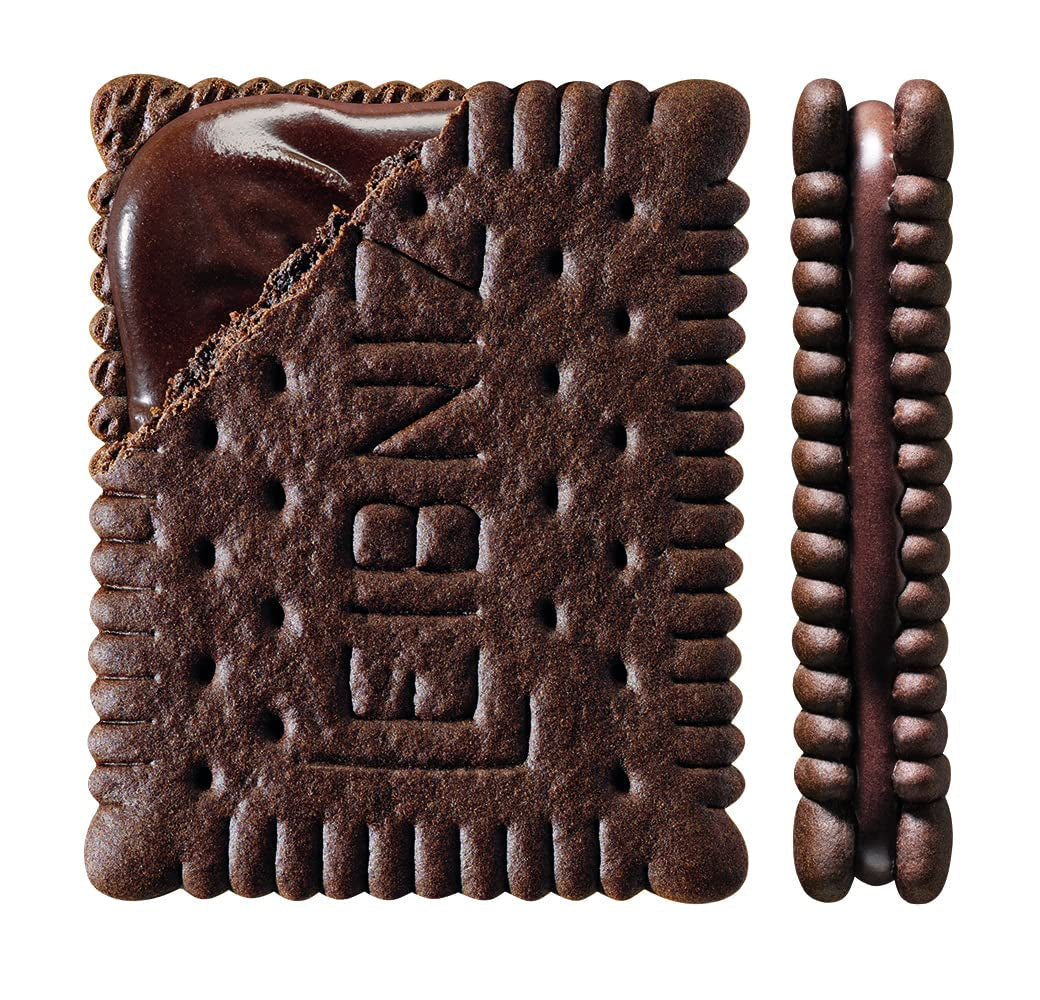 Biscotti Croccanti Con Crema Di Cacao E Cioccolato Fondente, Confezione Da 14, Per Conservazione O Vendita (14 X 190 G)