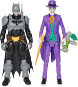 DC Batman Adventures Set Batman Vs. Joker Action Figure, 30 cm - 2 Figure Completamente Mobili con 12 Ingranaggi per Emozionanti Giochi di Ruolo, Giocattolo per 4+ Action Figure per Bambini Naty Shop