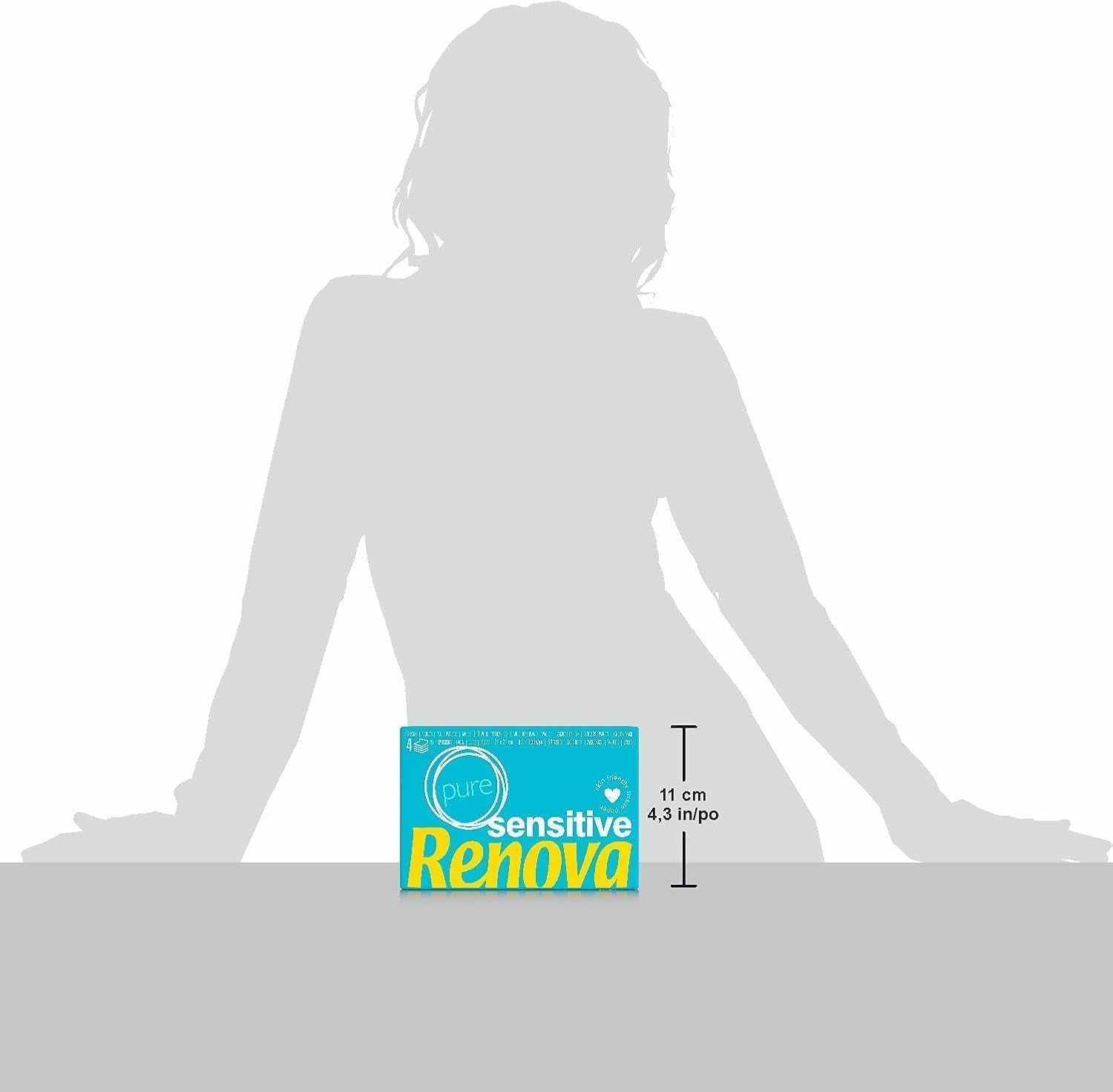 Renova Fazzoletti Sensitive Pure - 6 confezioni di tovaglioli bianchi