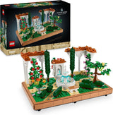 LEGO Icons Fountain Garden - Set da costruzione in miniatura per adulti con foglie, cipressi, alberi, rampicanti, fiori - Idea regalo di compleanno creativa, regalo di inaugurazione della casa per donne, uomini - 10359 Set da costruzione Besuche den LEGO-Store Titolo predefinito