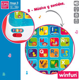 winfun ColorBaby 44256 Vassoio didattico con luci e suoni Giocattoli per bambini Naty Shop