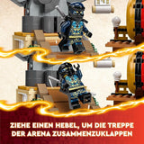 LEGO NINJAGO Arena del torneo Giocattolo avventuroso per bambini Ninja Playset con 6 minifigure Collezione Set da costruzione Regalo di compleanno per ragazzi e ragazze di 7 anni 71818 Set da costruzione Besuche den LEGO-Store
