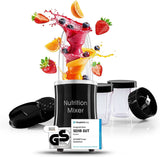 Gourmetmaxx Mr Magic Blender, Smoothie Maker con pacchetto accessori Xxl Naty Shop