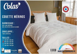 COLAS NORMAND Trapunta, 200 X 200 Cm, cotone biologico e lana Merino, calda, lavabile in lavatrice a 30 °C Piumini e trapunte Naty Shop