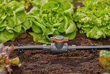 Valvola di regolazione e intercettazione Gardena Micro-Drip-System 13 mm (1/2 pollice): semplice chiusura dei tubi e regolazione continua del flusso d'acqua, accessorio per la posa dei tubi gocciolanti (13207-20)