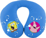Bob Esponja Cuscino per il collo Spongebob per bambini. Cuscini da viaggio blu super comodi Cuscini da viaggio Naty Shop Cuscino per il collo
