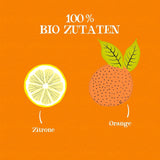 CUPPER Tè alla frutta biologico "Infuso di arancia e limone", 20 bustine di tè non sbiancato, biologico, commercio equo e solidale