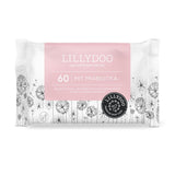LILLYDOO Salviette umidificate Green, 600 salviette (10 x 60), salviette resistenti allo strappo 100% senza plastica - Senza profumo, delicate e naturali, detergenti delicati per pelli sensibili, dermatologicamente testate