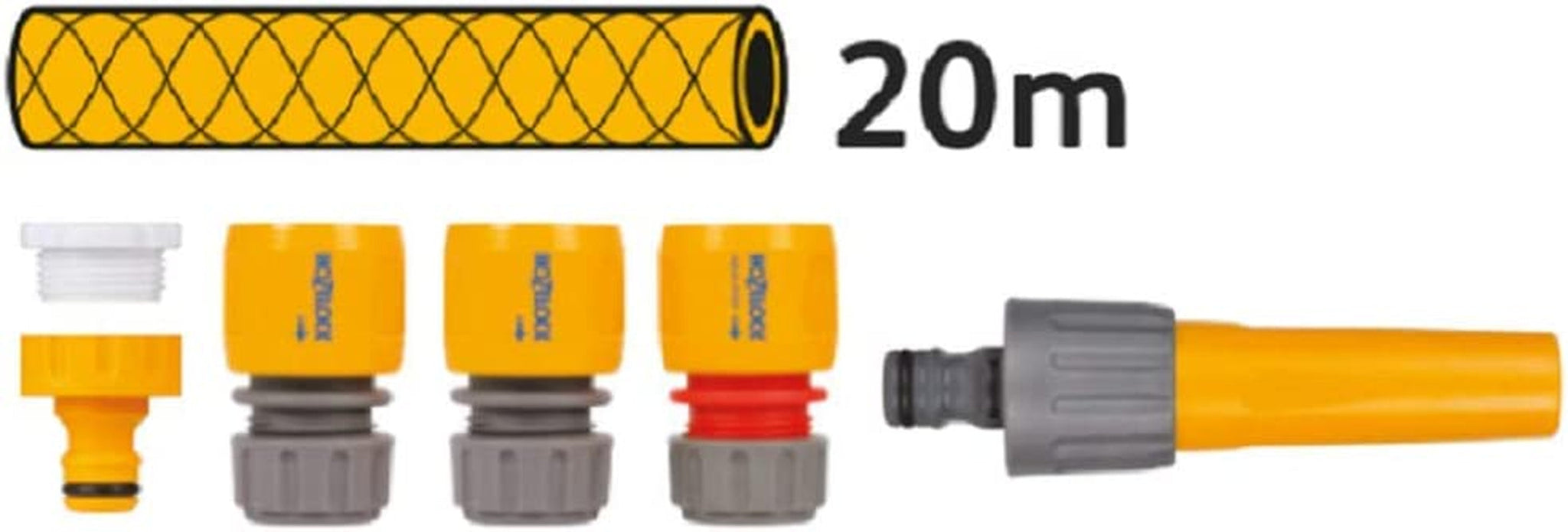 Scatola portagomma Hozelock con tubo da 20 m