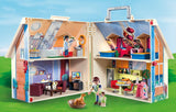 Casa delle bambole 70985 Casa delle bambole pieghevole con maniglia, giocattolo per bambini dai 4 anni in su e casa delle bambole 70209 Camera per adolescenti con figura della ragazza e accessori, 4+
