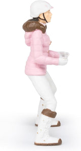 PAPO - Figura cavallo - Rider Fashion Winter, passione per l'equitazione, giocattolo per bambini dai 3 anni. Action figure del Naty Shop