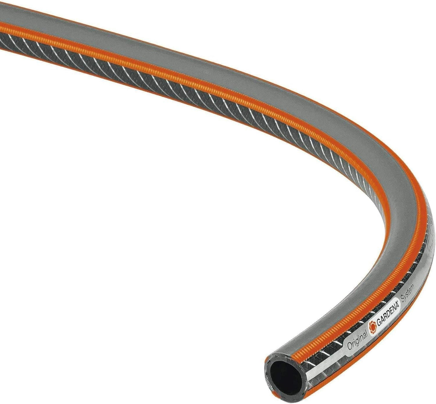 Gardena Tubo da giardino Cloruro di polivinile (PVC), Comfort HighFLEX 19 mm (3/4 pollici), 50 m: Tubo da giardino con profilo Power-Grip, pressione di scoppio 30 bar, molto flessibile, dimensionalmente stabile, resistente ai raggi UV, confezionato (18085-20)